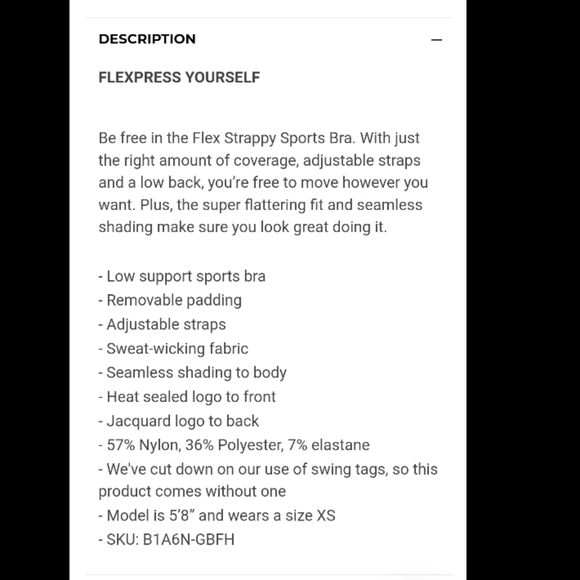 Gymshark flex strappy bra - Picture 6 of 6